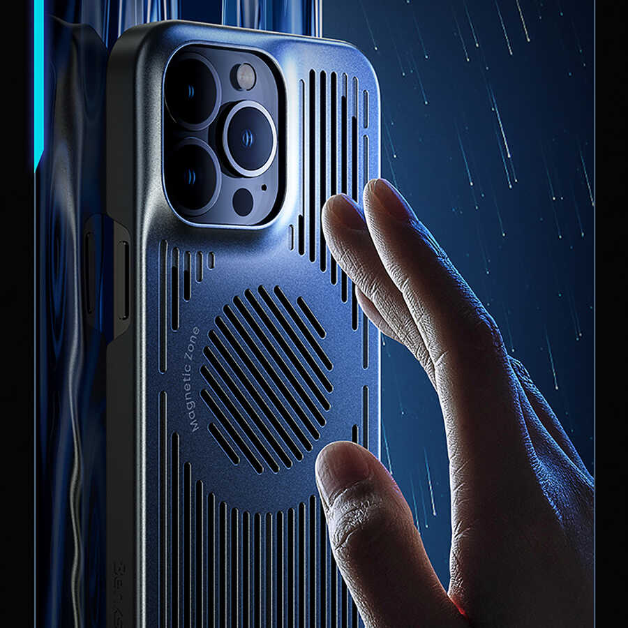 Benks Bizzard iPhone 13 Pro Max Kılıf Soğutucu Özellikli Oyuncu Telefon Kılıfı - 10 Benks Bizzard iPhone 13 Pro Max Kılıf Soğutucu Özellikli Oyuncu Telefon Kılıfı - 10